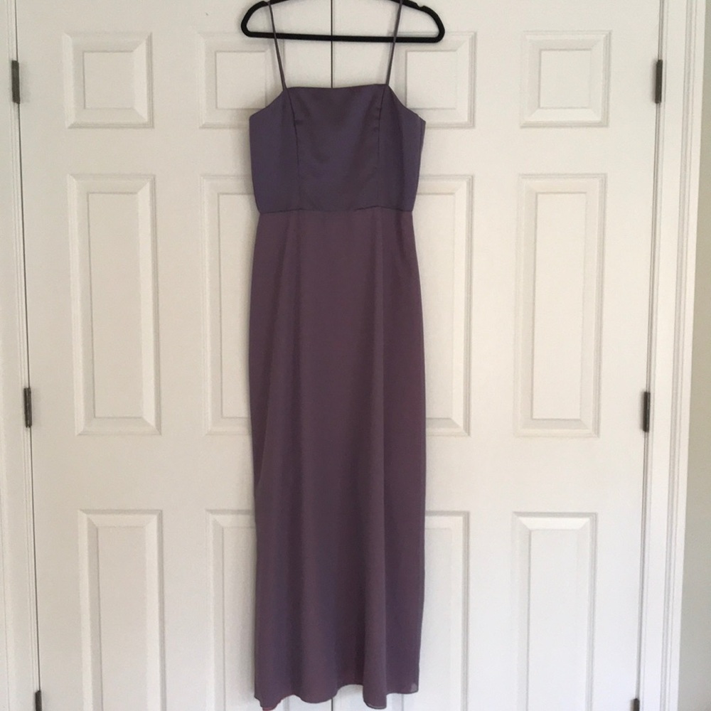 Prom / bridesmaids / formal dress size 13/14. Deep lilac/purple